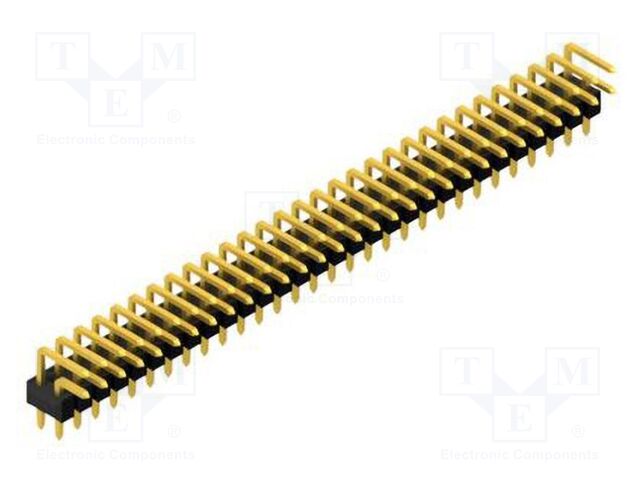 Connector: pin strips; pin header; male; PIN: 60; 2.54mm; THT; 2x30