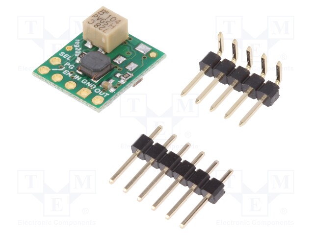 Converter: step up / step down; Uout: 3.3÷5V; Uin: 2÷16V; 1.5A