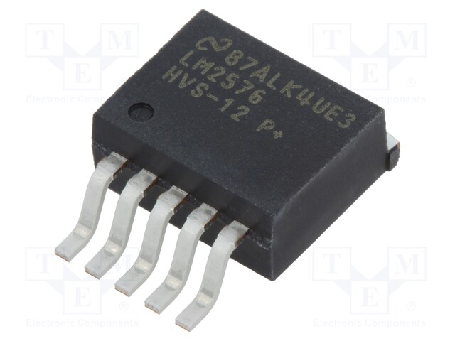 PMIC; DC/DC converter; Uin: 4÷60V; Uout: 12V; TO263-5; buck