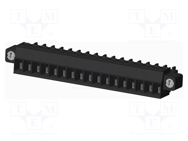 Connector: pluggable terminal block; plug; female; straight; 300V