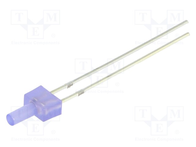 LED; 2mm; blue; 150÷220mcd; 90°; 3÷5V; 20mA; Variant: blinking