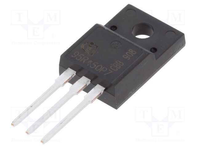 Transistor: N-MOSFET; unipolar; 950V; 8.6A; 30W; TO220FP