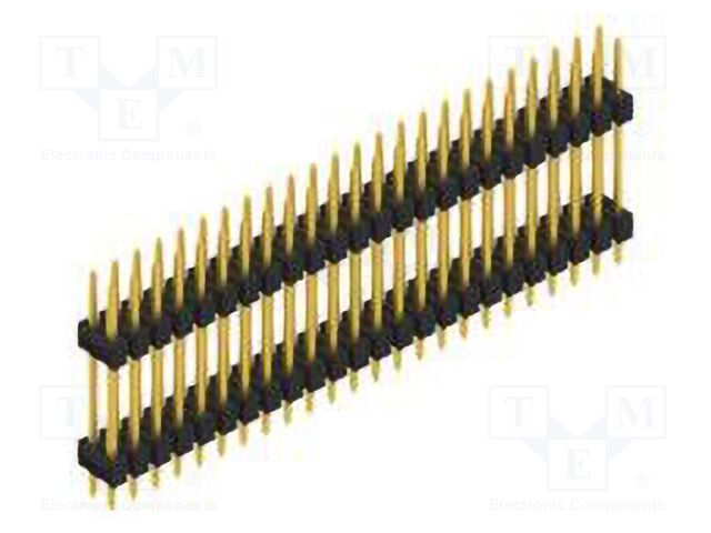 Connector: pin strips; pin header; male; PIN: 48; 2.54mm; THT; 2x24