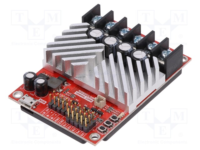 DC-motor driver; PWM,RC,TTL,micro-USB; 15A; Uin mot: 6÷34V