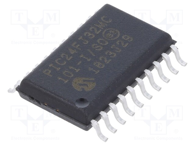 PIC microcontroller; Memory: 32kB; SRAM: 2kB; 32MHz; SMD; SO20