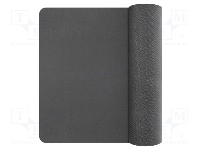 Mouse pad; black; Features: labelling-friendly surface; 1pcs.