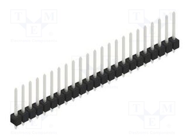 Connector: pin strips; pin header; male; PIN: 23; 2.54mm; THT; 1x23