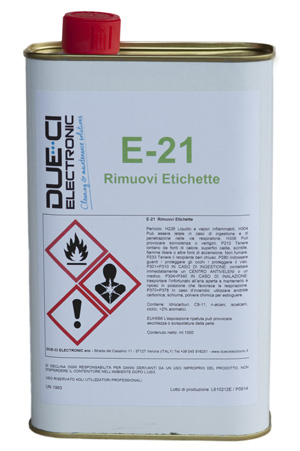 E21 Label Remover 1l