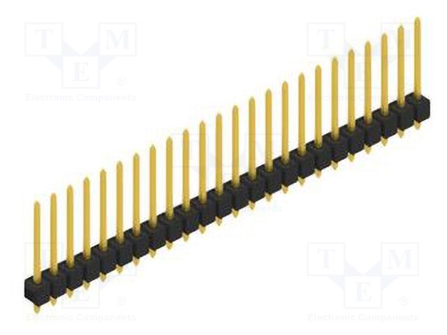 Connector: pin strips; pin header; male; PIN: 24; 2.54mm; THT; 1x24