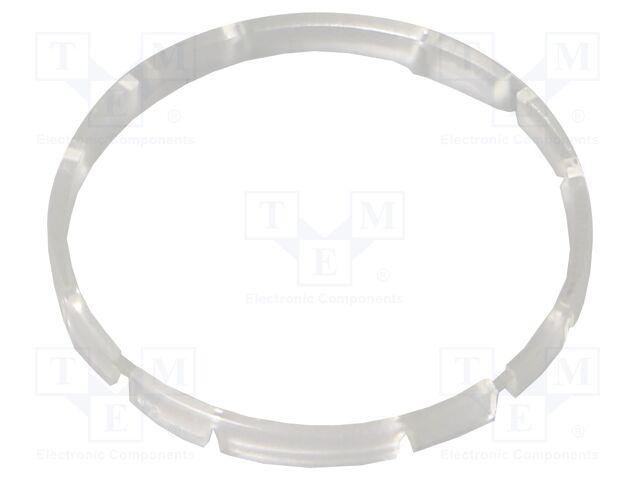 Actuator lens; transparent