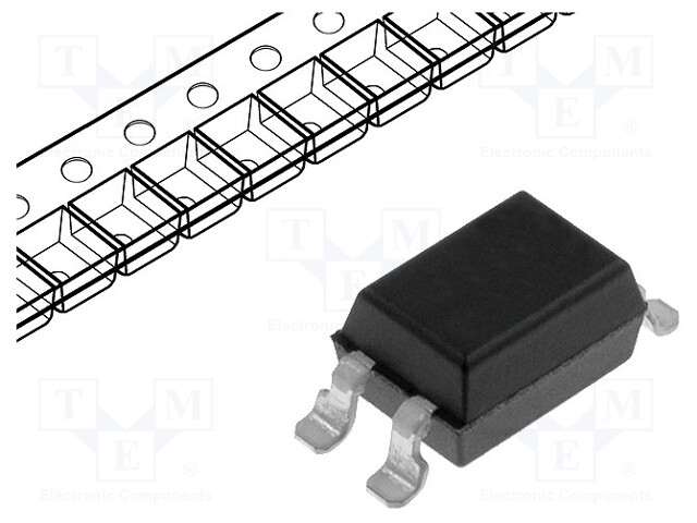 Optocoupler; SMD; Channels: 1; Out: transistor; Uinsul: 5kV; Uce: 35V