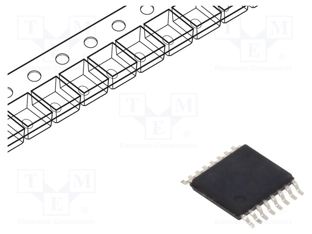 IC: digital; D-latch transparent; Ch: 8; CMOS,TTL; 1.2÷3.6VDC; SMD