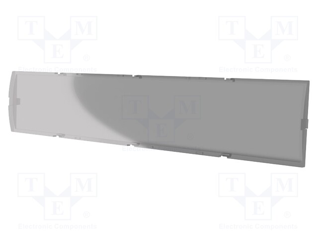 Front panel; prominent