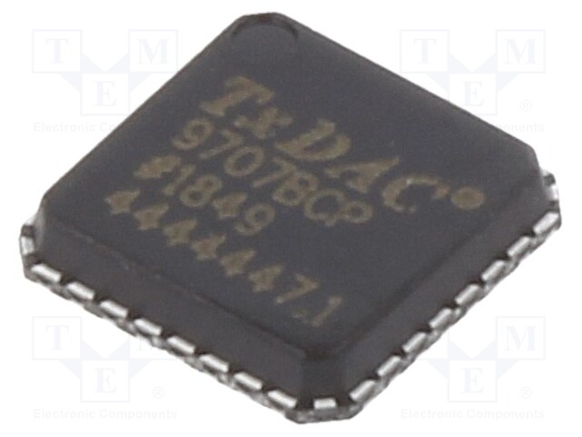 D/A converter; 14bit; 175Msps; Channels: 1; 1.7÷3.6V; LFCSP32