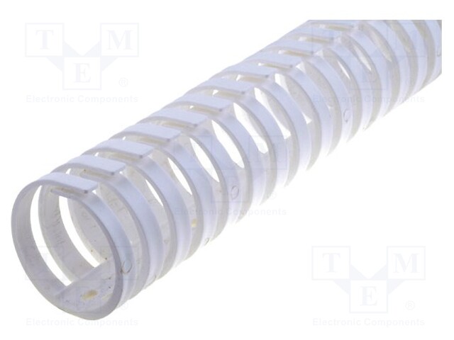 Wiring duct; Colour: white; Mat: polypropylene; UL94V-0; L: 0.5m