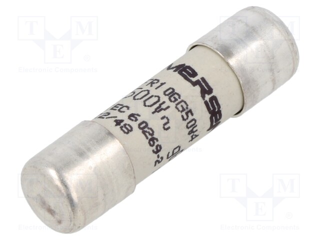 Fuse: fuse; gG; 4A; 500VAC; ceramic; 10x38mm