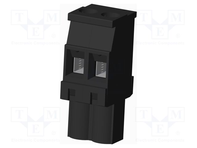 Connector: pluggable terminal block; plug; female; angled 90°