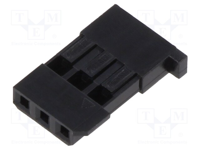 Connector: wire-wire/PCB; plug; female; crimped; 3A; UL94V-2; NDR-T