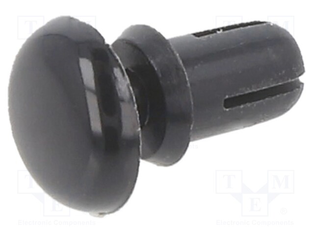 Rivet; polyamide; L.rivet: 5mm; Panel cutout diam: 3.6mm; UL94HB