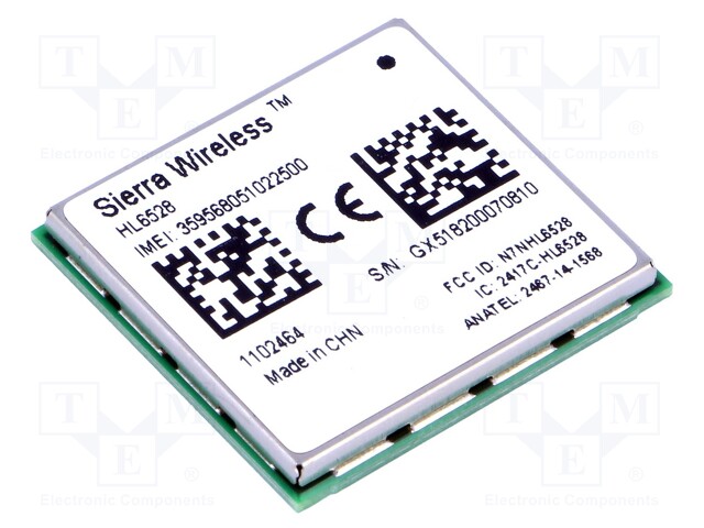 Module: GPS/GSM; 2G; LGA; SMD; chipset SiRF Star V; 22x23x2.5mm