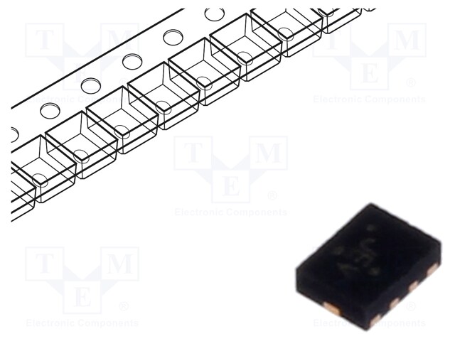 Analogue Switch, 2 Channels, SPDT, 0.9 ohm, 1.65V to 5.5V, UQFN, 10 Pins