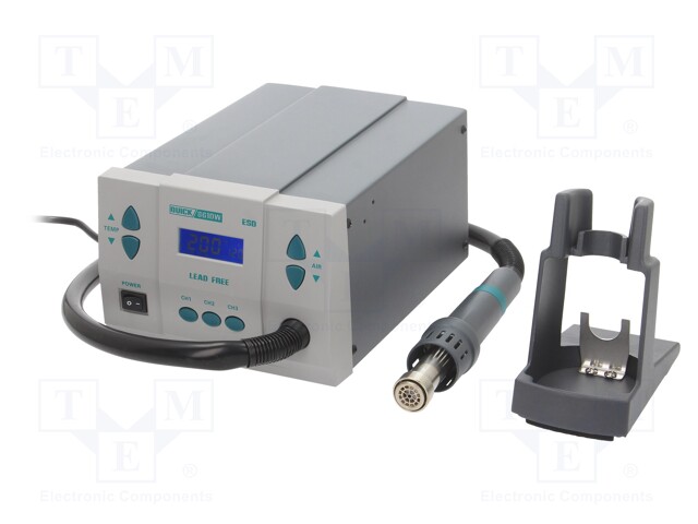 Hot air soldering station; digital; ESD; 1000W; 100÷500°C