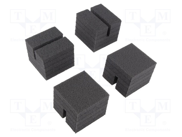 Accessories: foam insert; 4pcs.