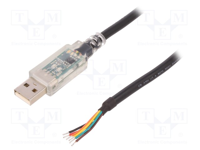 Module: cable integrated; RS485,USB; USB A; V: lead; 1.8m