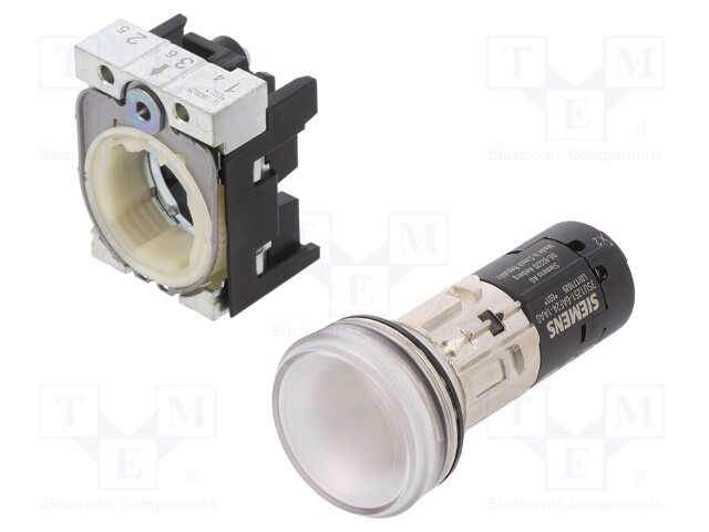 Control lamp; 22mm; 3SU1.5; -25÷70°C; Illumin: LED; Ø22mm; IP67