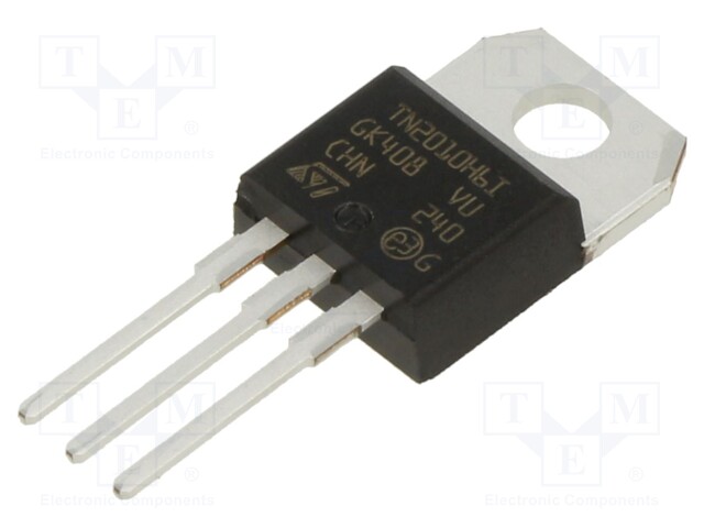 Thyristor, 600 V, 10 mA, 13 A, 20 A, TO-220AB, 3 Pins