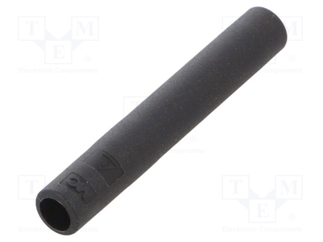 Connector: adapter; 4mm banana; black; 32A; 40mm; 1kV