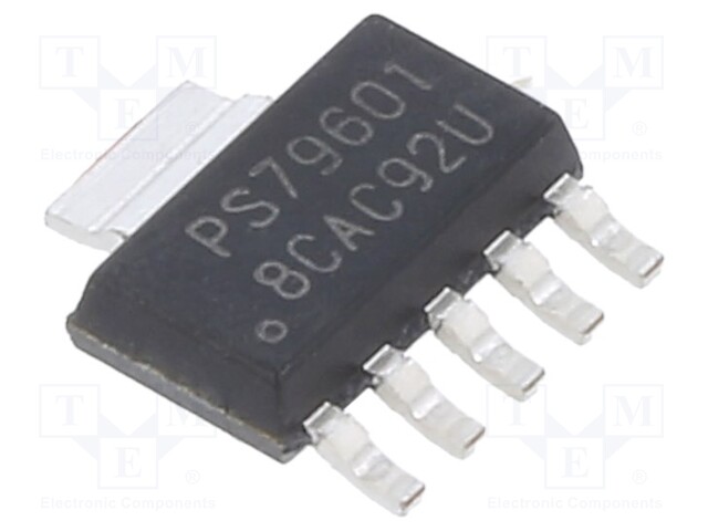 IC: voltage regulator; LDO,adjustable; 1.2÷5.5V; 1A; SOT223-6; SMD