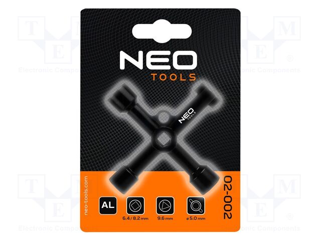 Wrench; for control cabinets