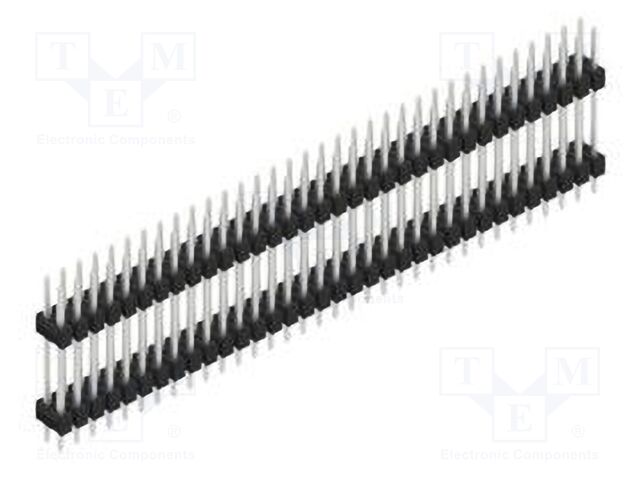 Connector: pin strips; pin header; male; PIN: 68; 2.54mm; THT; 2x34