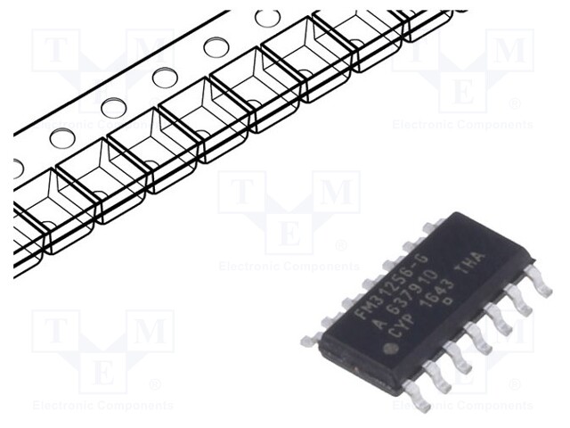 FRAM memory; FRAM; I2C; 32kx8bit; 2.7÷5.5VDC; 1MHz; SO14; serial