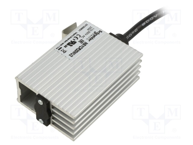 Heater, 250 V, 20 W, 130 mm, 85 mm, 70 mm, 5.12 "