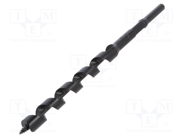 Drill bit; wood; Ø: 13mm; Overall len: 190mm; HSS; 1pcs.