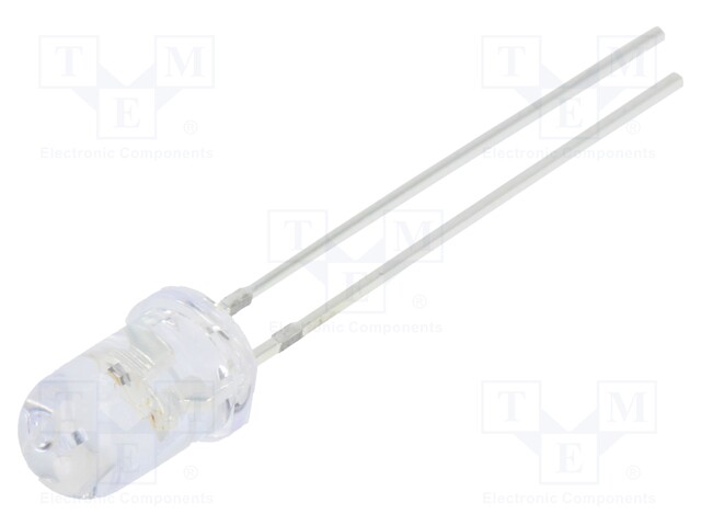 LED; 5mm; yellow/blue; 1560÷2180mcd,3000÷4200mcd; 30°; 3÷5V; 1.5Hz