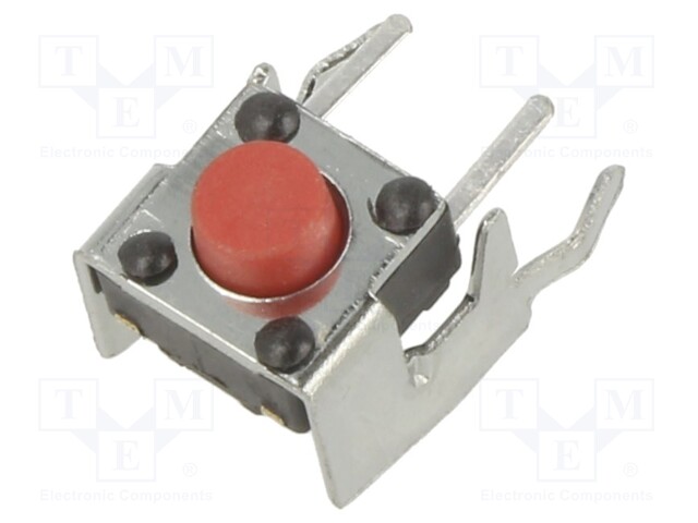 Microswitch TACT; SPST-NO; Pos: 2; 0.05A/12VDC; THT; none; 2.6N