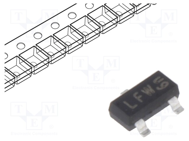 Diode: transil; 160W; 44V; 2.5A; SOT23