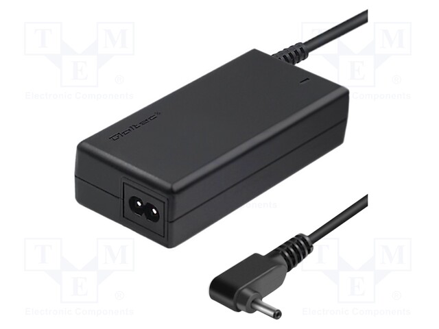 Power supply: switched-mode; 19VDC; 1.75A; Out: 4,0/1,35; 33W