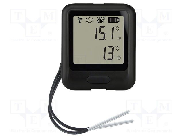 Data Logger, WiFi Thermistor Probe, 2 Channels, EL-21CFR WiFi Series