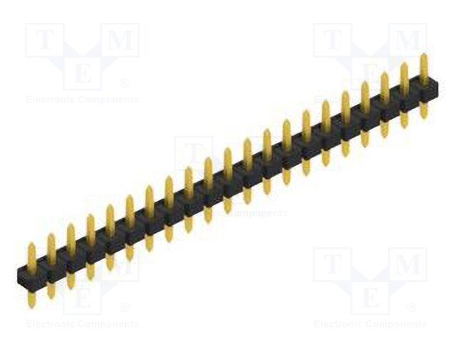 Connector: pin strips; pin header; male; PIN: 21; 2.54mm; THT; 1x21