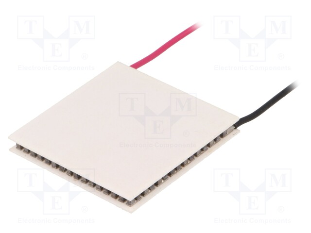 Module: Peltier; 15.4V; 3A; 40x40x4.7mm; 38W; Mat: Al2O3; 16AWG; 68°C