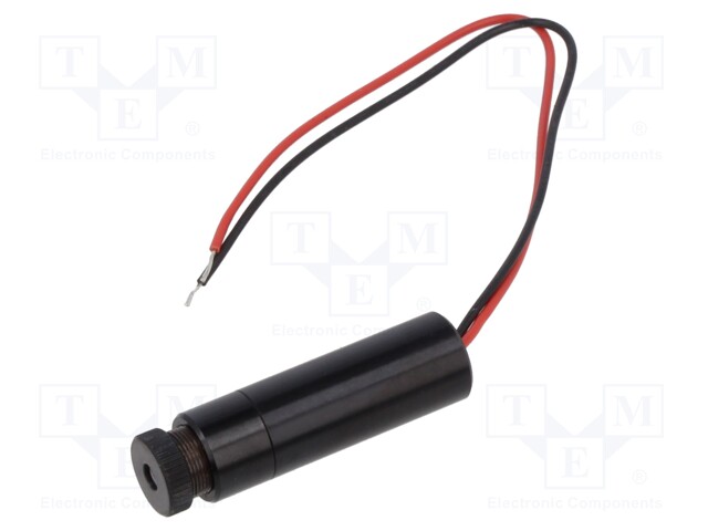 Module: laser; 0.4mW; red; dot; 635nm; 23.6÷24.4VDC; 2÷15mA