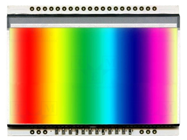 Backlight; LED; 68x51x3.6mm; RGB