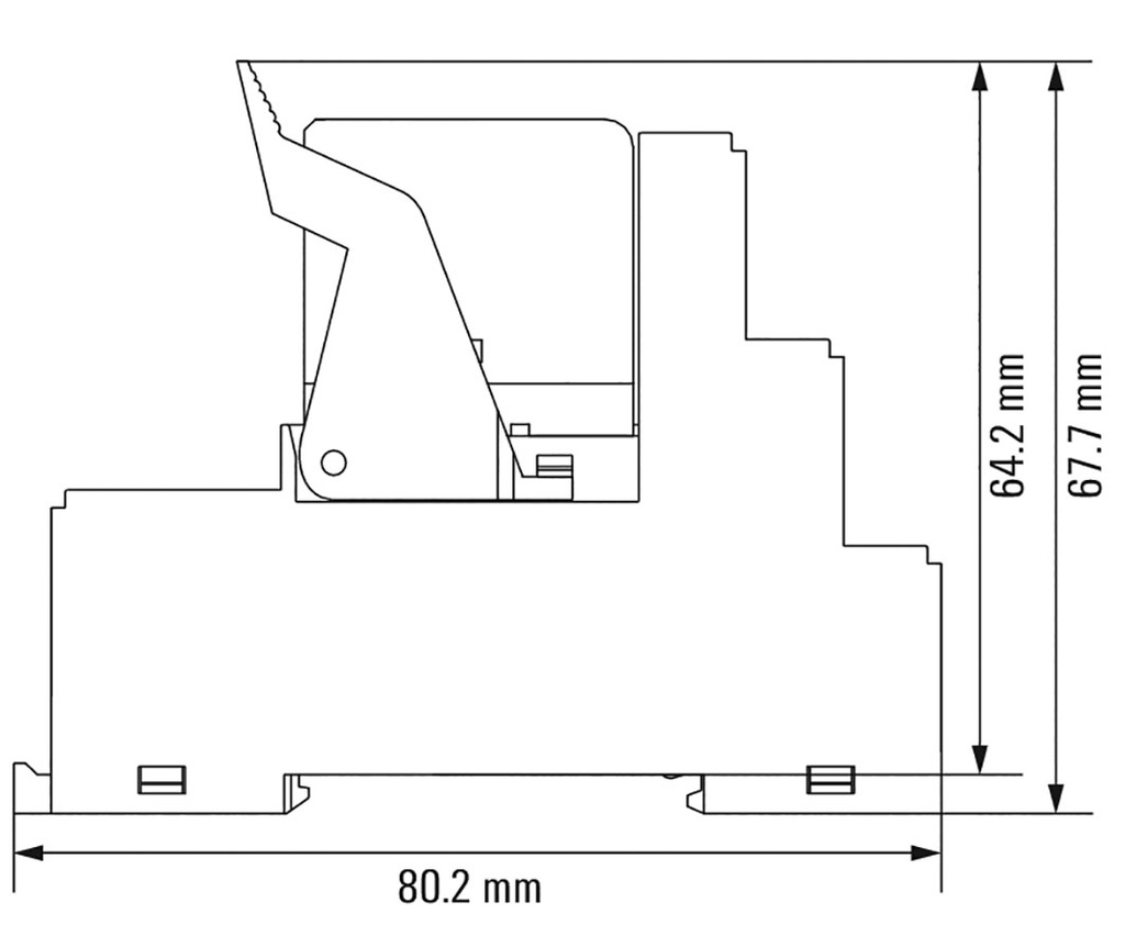 Relay: interface; SPDT; Ucoil: 48VDC; 10A; DIN; Variant: Relay set
