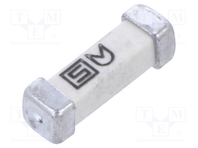 Fuse: fuse; quick blow; 1.6A; 250VAC; 125VDC; SMD; ceramic; 3x10.1mm