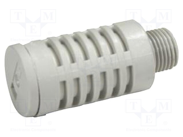 Sound suppression silencer; 10bar; 40dB; PBT; Ø16x58mm; 5÷60°C; 5g
