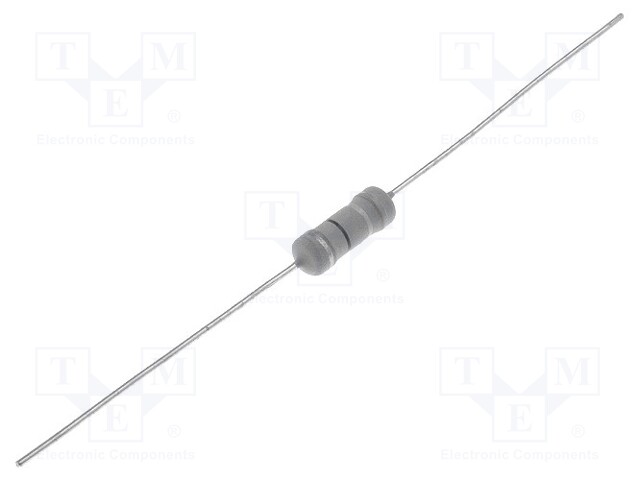 Resistor: metal oxide; THT; 12Ω; 2W; ±5%; Ø4.2x11mm; axial